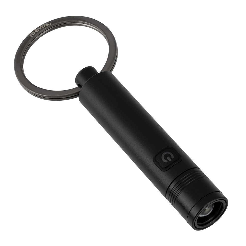 Sleutelhanger met oplaadbare LED-zaklamp REEVES-PORTO LIGHT