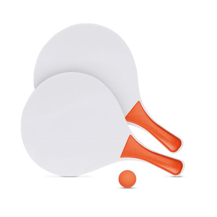 MATCH - Tennisset voor op het strand - Oranje