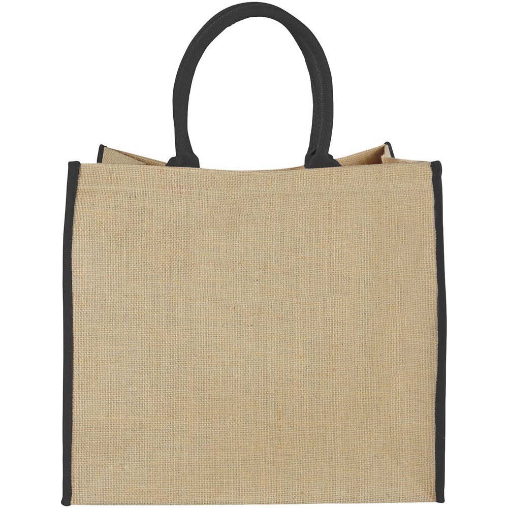 Harry jute draagtas met gekleurde accenten 25L