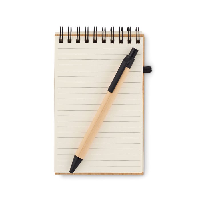 SONORABAM - A6 bamboe notitieblok set