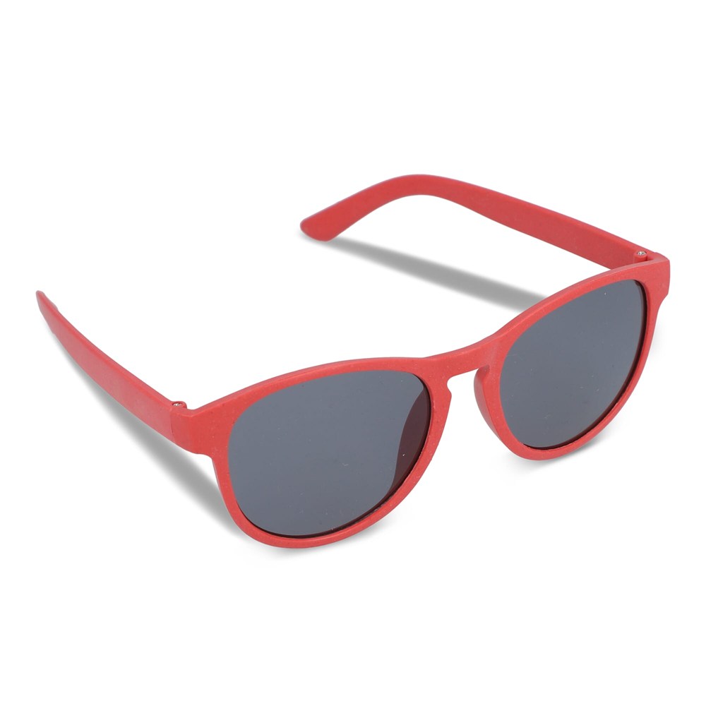 Eco zonnebril tarwestro Earth UV400 - Rood