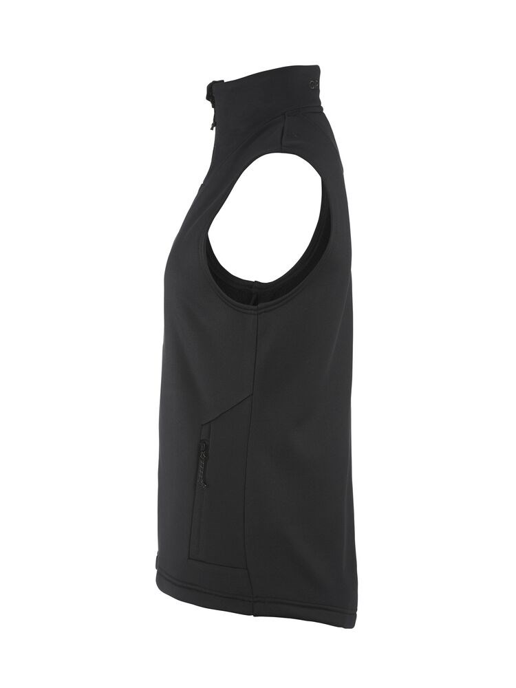 Craft - ADV Exlore Power Fleece Vest W Black S Craft - ADV Exlore Power Fleece Vest W Black S