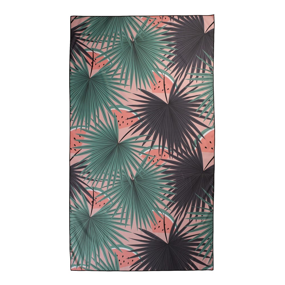 Sneldrogende strandhanddoek met custom-made print