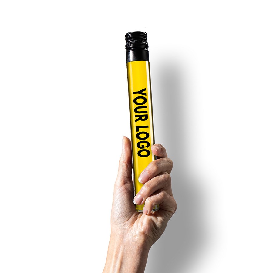 Losse glazen tube traditionele olijfolie